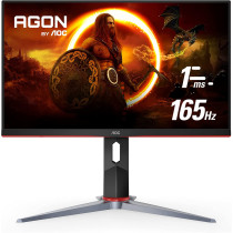 AOC AOC 24G2SP 24" Frameless Gaming Monitor, Full HD IPS, 165Hz, 1ms, Height Adjustable Stand,Black