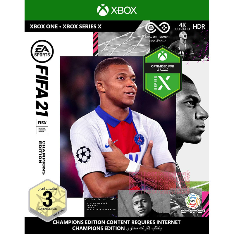 Electronic Arts FIFA 21 Champions Edition (Xbox One/Xbox Series X) - UAE NMC Version