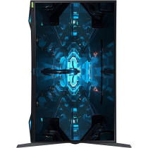 SAMSUNG Odyssey 32 inch G7 1000R Curved Gaming Monitor LC32G75TQSMXUE 1440p QHD 240Hz 1ms G Sync QLED HDR600, Black, LC32G75TQSUXEN, Odyssey G75