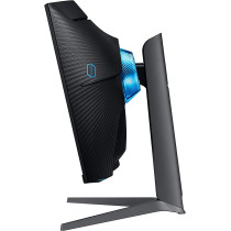 SAMSUNG Odyssey G75 inch G7 1000R Curved Gaming Monitor LC27G75TQSMXUE HDR600, Black