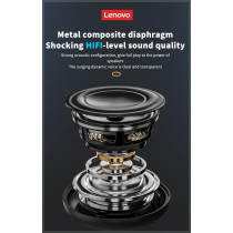 Lenovo Thinkplus Portable Bluetooth Speaker, Mini Wireless Speaker with Loud Stereo,Booming Bass, Outdoor Speakers with Bluetooth 5.0, Dual Pairing for Home