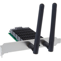 TP-Link AC1200 PCIe WiFi Card(Archer T4E)- 2.4G/5G Dual Band Wireless PCI Express Adapter, Low Profile, Long Range Beamforming, Heat Sink Technology, Supports Windows 11/10/8.1/8/7/XP