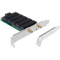 TP-Link AC1200 PCIe WiFi Card(Archer T4E)- 2.4G/5G Dual Band Wireless PCI Express Adapter, Low Profile, Long Range Beamforming, Heat Sink Technology, Supports Windows 11/10/8.1/8/7/XP