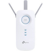 TP-Link AC1750 Universal Dual Band Range Extender, Broadband/Wi-Fi Extender, Wi-Fi Booster/Hotspot with 1 Gigabit Port and 3 External Antennas, Built-in Access Point Mode, UK Plug (RE450)