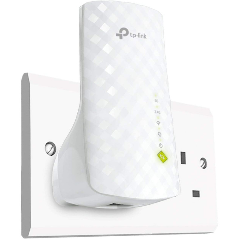 TP-Link Ac750 Wifi Extender | Covers Up To 1200 Sq.Ft And 20 Devices Up To Dual Band Wifi Range | Wifi Booster To Extend Range Of Wifi Internet (Re220)