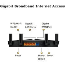 TP-Link Archer AX10 Next-Gen Wi-Fi 6 Router, AX1500 Mbps Gigabit Dual Band Wireless, OneMesh Supported, Beamforming & MU-MIMO, Ideal for Gaming Xbox/PS5/Steam and 4K, Works with Alexa
