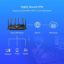 TP-Link AX5400 WiFi 6 Router (Archer AX73)- Dual Band Gigabit Wireless Internet Router