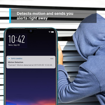 TP-Link Pan/Tilt Home Security Wi-Fi Camera - Tapo C200