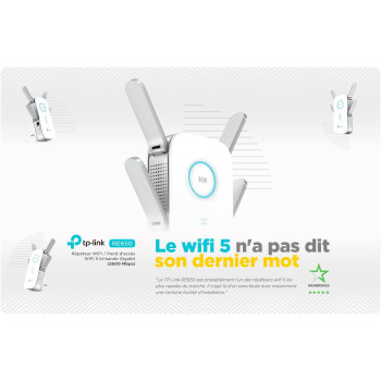 TP-Link RE650 v 1.0, AC2600 Wi-Fi Range Extender