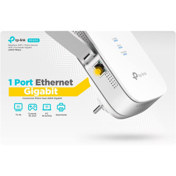 TP-Link RE650 v 1.0, AC2600 Wi-Fi Range Extender