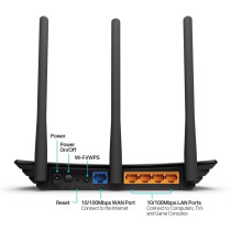 TP-Link TL-WR940N 450Mbps Wireless and Router - Black