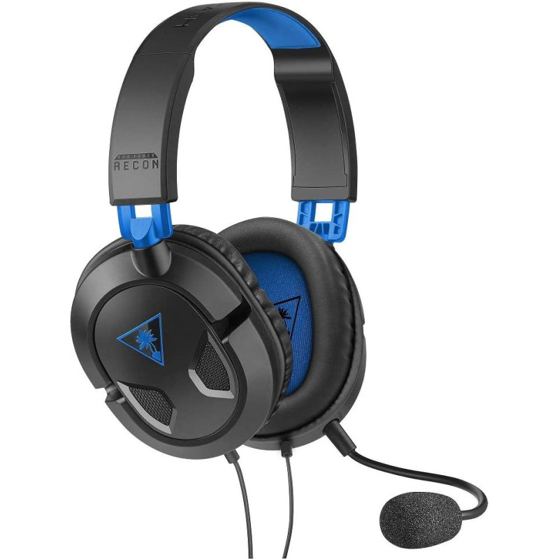 Turtle Beach Ear Force Recon 50P playstation 4 Stereo Gaming Headset for PS4, black, TBS-3303-02, Recon 50P - Black