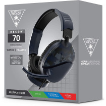 Turtle Beach Ear Force Recon 70 Gaming Headset , Blue Camo (Ps4) - Tbs-6555-02
