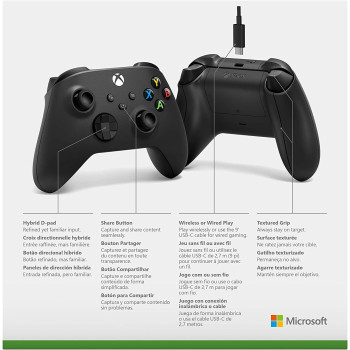 Microsoft Xbox Wireless Controller Plus USB-C Cable (Xbox Series X/S)