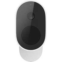 Xiaomi Mi Wireless Outdoor Security Camera 1080p Set ,Multi-Camera Security Solution - 130deg Wide-Angle, Wire-Free - Easy Installation - PIR Motion Detection, 5700mAh, Android, iOS, White