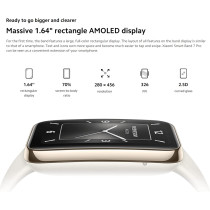 Xiaomi Band 7 Pro Smartwatch with GPS(Global Version) High-Res 1.64" AMOLED, Heart Rate & SPO2 Monitoring, 110+ Sports Modes, 12Day Battery, Black