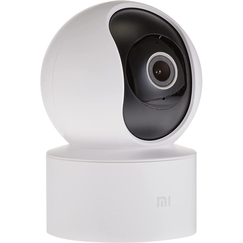 Xiaomi Mi 360 Degree Camera 1080P 360 Degree Panoramic View, Full Protection Infrared Night Vision Ai Human Detection Compatible With Android 4.4, Ios 9.0 And Above White