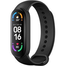 Xiaomi Mi Smart Band 6 1.56 Inch Amoled Screen, 24 Hours Heart Rate And Blood Oxygen Monitor, Bluetooth Fitness Tracker, 5Atm, Global Version, Black