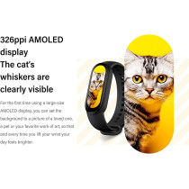 Xiaomi Mi Smart Band 6 1.56 Inch Amoled Screen, 24 Hours Heart Rate And Blood Oxygen Monitor, Bluetooth Fitness Tracker, 5Atm, Global Version, Black