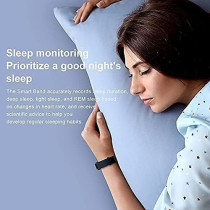 Xiaomi Mi Smart Band 6 1.56 Inch Amoled Screen, 24 Hours Heart Rate And Blood Oxygen Monitor, Bluetooth Fitness Tracker, 5Atm, Global Version, Black