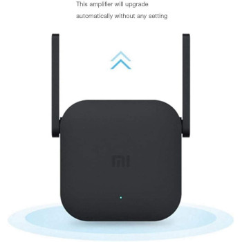 Xiaomi Mi Wi-Fi Range Extender Pro Wifi Repeater, Network Expander, 2x2 External Antenna with Enhanced Wi-Fi Coverage up to 300Mbps, Connects up to 16 devices, Easy Plug & Play - Black