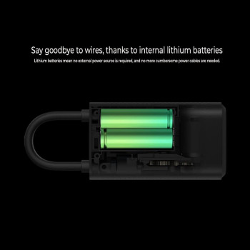 Xiaomi Portable Smart Digital Air Pressure 1s Detection Electric Inflator Pump, 124 x 71 x 45.3 mm, black, OB02754, XM-APUMP-1S-GR