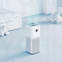 Xiaomi Smart Air Purifier 4 Pro App/Voice Control, Suitable For Large Room Smart Air Cleaner Global Version, White