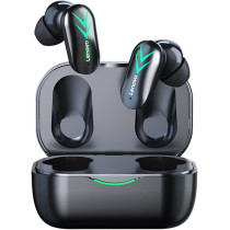 Pepisky XT82 Wireless BT5.1 Gaming Headphones In-ear Sports Gaming Earbuds BT5.1 Chip Low Latency with LED Battery Display Black