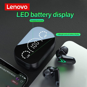 Pepisky XT82 Wireless BT5.1 Gaming Headphones In-ear Sports Gaming Earbuds BT5.1 Chip Low Latency with LED Battery Display Black