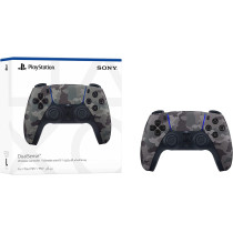 Sony Playstation 5 Dualsense Wireless Controller Grey Camouflage