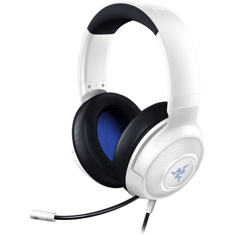 Aarde Rusteloosheid dividend Razer Kraken X For Console: Wired Console Gaming Headset, Clear & Accurate  Positional Audio, Ultra Light Ergonomic Build At 250G, Crystal Clear  Communication Playstation White, Medium