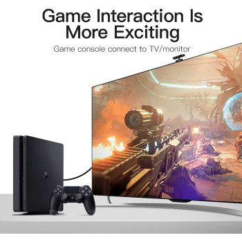 Vention HDMI to DVI Cable, Bi Directional DVI-D 24+1 Male to HDMI Male High Speed Adapter Cable Support 1080P Full HD Compatible for Raspberry Pi, Roku, Xbox One, Laptop etc (2m)