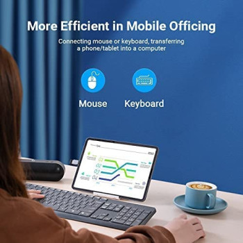 Vention USB-C Male to USB 3.0 Female OTG Adapter Gray Aluminum Alloy Type 5Gbps 3A Converter Compatible with iPad Pro MacBook Note20 Ultra S21+ Huawei P40 Xiaomi 11 (USB 3.0 C to A, Pack of 2)