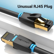 VENTION Cat 8 Ethernet Cable 40Gbps 2000MHz High Speed LAN Patch RJ45 Cable S/FTP Twisted Pair Network Cable for Switch, Router, Patch Panel, PS4, Xbox, Data Center (Cat.8 SSTP Extension)
