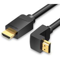 Vention HDMI Angle Cable 4K HDMI 2.0 Cable HDMI 90/270 Degree Angle Adapter for Apple TV PS4 Splitter Video Audio (2 METER 270 DEGREE)