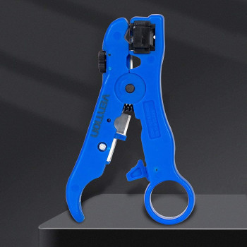 Vention KEBL0 Multifunctional Cable Stripper Network Cable Cutter Stripping Pliers Tool Coaxial Stripping Tool for Multi-usage