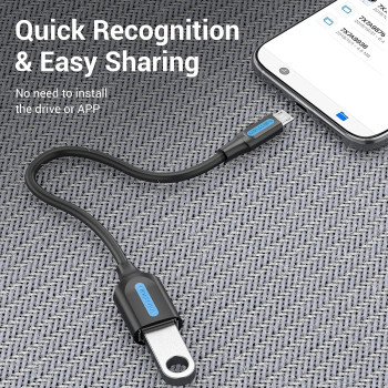 Vention Micro USB OTG CCUBB (USB 2.0 Mirco-B to USB A)