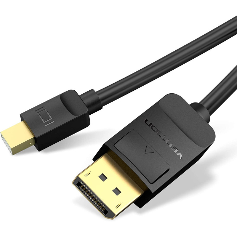 Vention Mini DisplayPort Cable, 4K@60Hz for MacBook Pro, MacBook Pro/Air Ultra HD (Mini DP to DP, 2m)