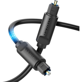 Vention Optical Fiber Audio Cable For CD DVD Toslink Digital Cable for Xbox PS4 (Optical Fiber Audio Cable, 3 Meter)