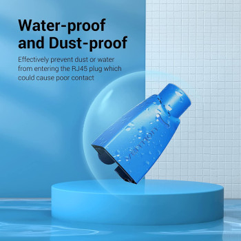 Vention RJ45 Strain Relief Boots PVC Type (Pack of 50, RJ45 Relief Boots, Red)