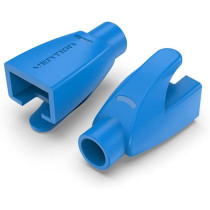 Vention RJ45 Strain Relief Boots PVC Type 100 Pack (Pack of 100, RJ45 Relief Boots, Blue)