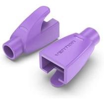 Vention RJ45 Strain Relief Boots PVC Type 100 Pack (Pack of 100, RJ45 Relief Boots, Purple)