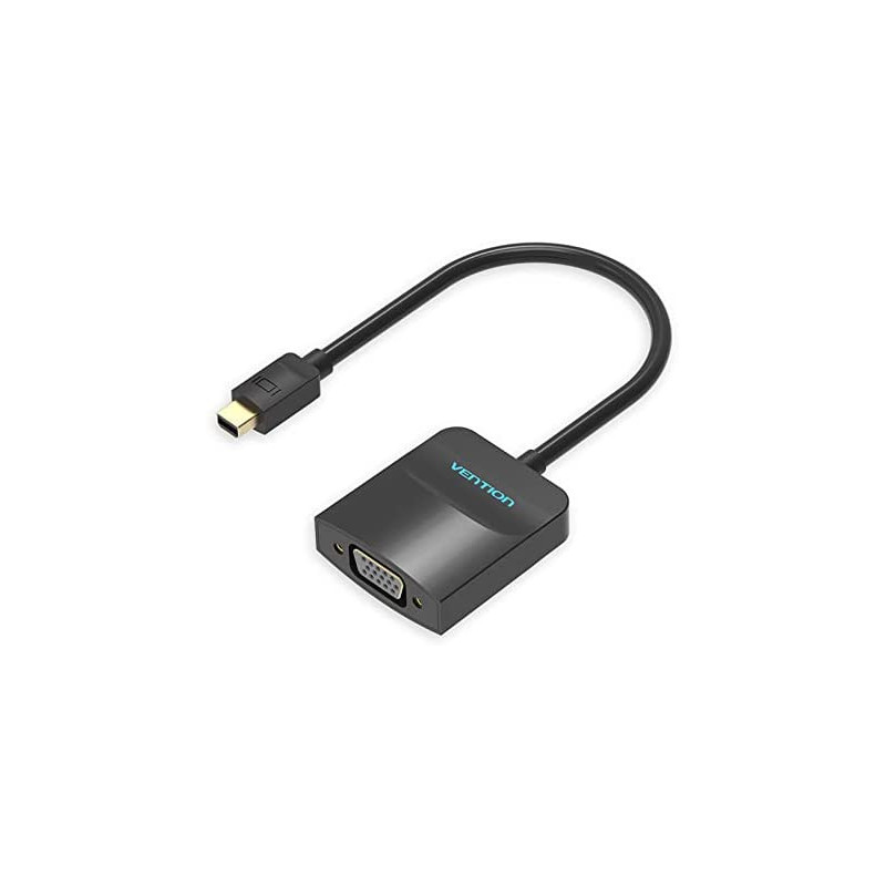 Vention Thunderbolt To VGA Converter Mini Displayport To VGA Adapter Cable for Apple MacBook Air Pro iMac Mac Surface Mini DP (0.15m)