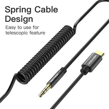 Vention Type-C Audio Cable (USB C to 3.5mm Male, 1 Meter)