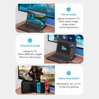 Vention UHD HDMI 2.0 4K Cable 18Gbps 4K@60Hz 3D, Video Return HDCP 2.2 for PS4 Xiaomi Mi Box HDMI Audio Cable Switch Splitter for TV HDMI Splitter Video Cord (8 Meter, ALH Series, Blue)