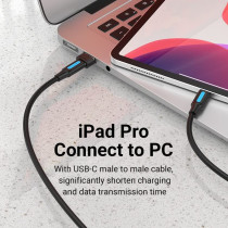 Vention USB 2.0 A Male to Female USB C OTG Adapter Transmission Speed @480Mbps 3A Converter (USB 2.0 A to C, Pack of 1)