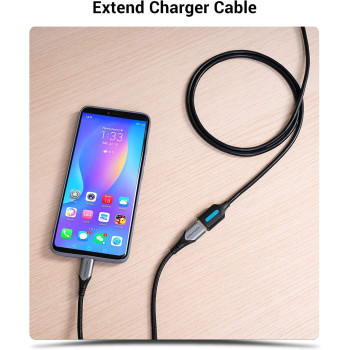 Vention USB 3.0 Fast Data Transfer Cable Compatible with Printer, USB Keyboard, Flash Drive, Hard Drive, Mouse (USB 3.0 Extension, 0.5 Meter)