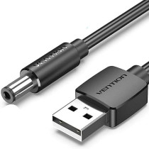 Vention USB A to DC 3.5 mm female Jack Charging Cable Connector 5V Power Supply Charger cable for USB HUB, TV box, table lamp, mini-speaker (USB to 5V DC 3.5mm, 1 Meter)