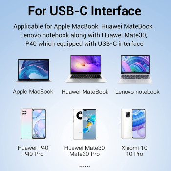 Vention USB C Ethernet Adapter, 1Gbps network Card LAN Adapter Connector, Gray Aluminum Alloy CFNHB (USB C to RJ45)