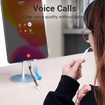 Vention USB C to 3.5mm Jack Earphone Headphone AUX Adapter with DAC Chip Compatible with iPad Pro Pixel 2 XL Samsung Galaxy S21 S20 Ultra S20+ Note 20 10 S10 (USB C to 3.5mm Earphone, 0.1 Meter)